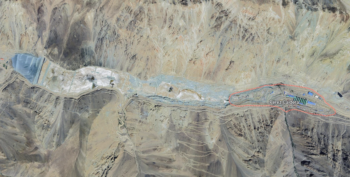 Perez Caldera Tailings Relocation